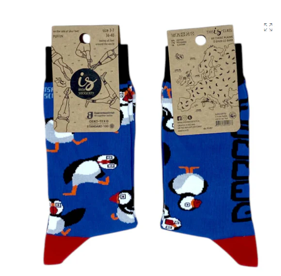 Adults Puffin Socks - Image 2