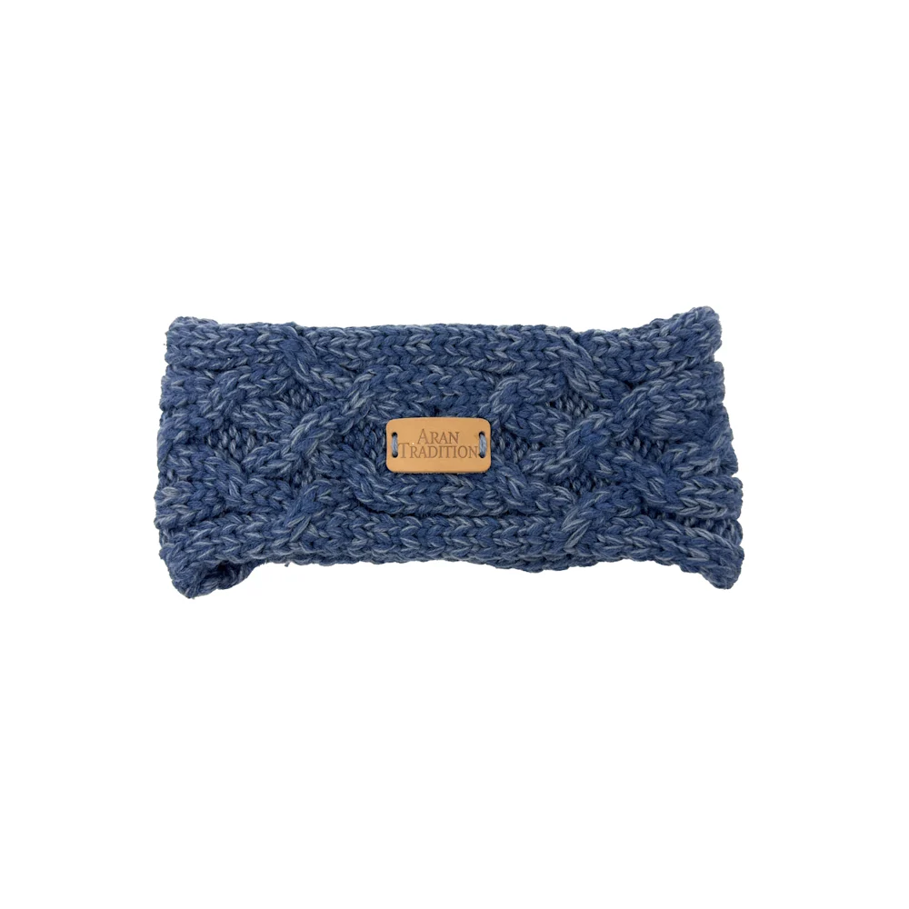 Aran Denim Blue Headband