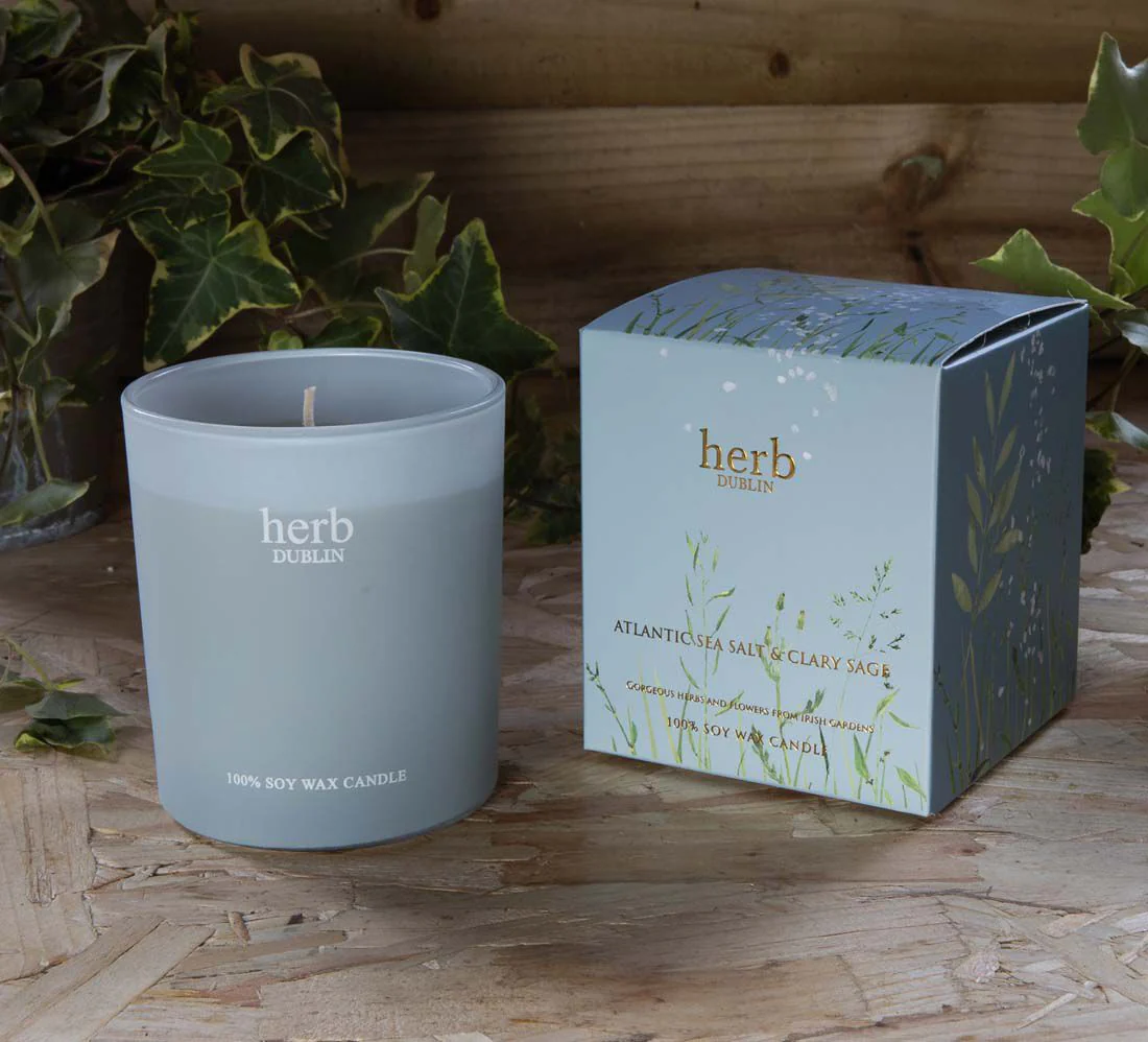 Atlantic Sea Salt & Clary Sage Boxed Candle