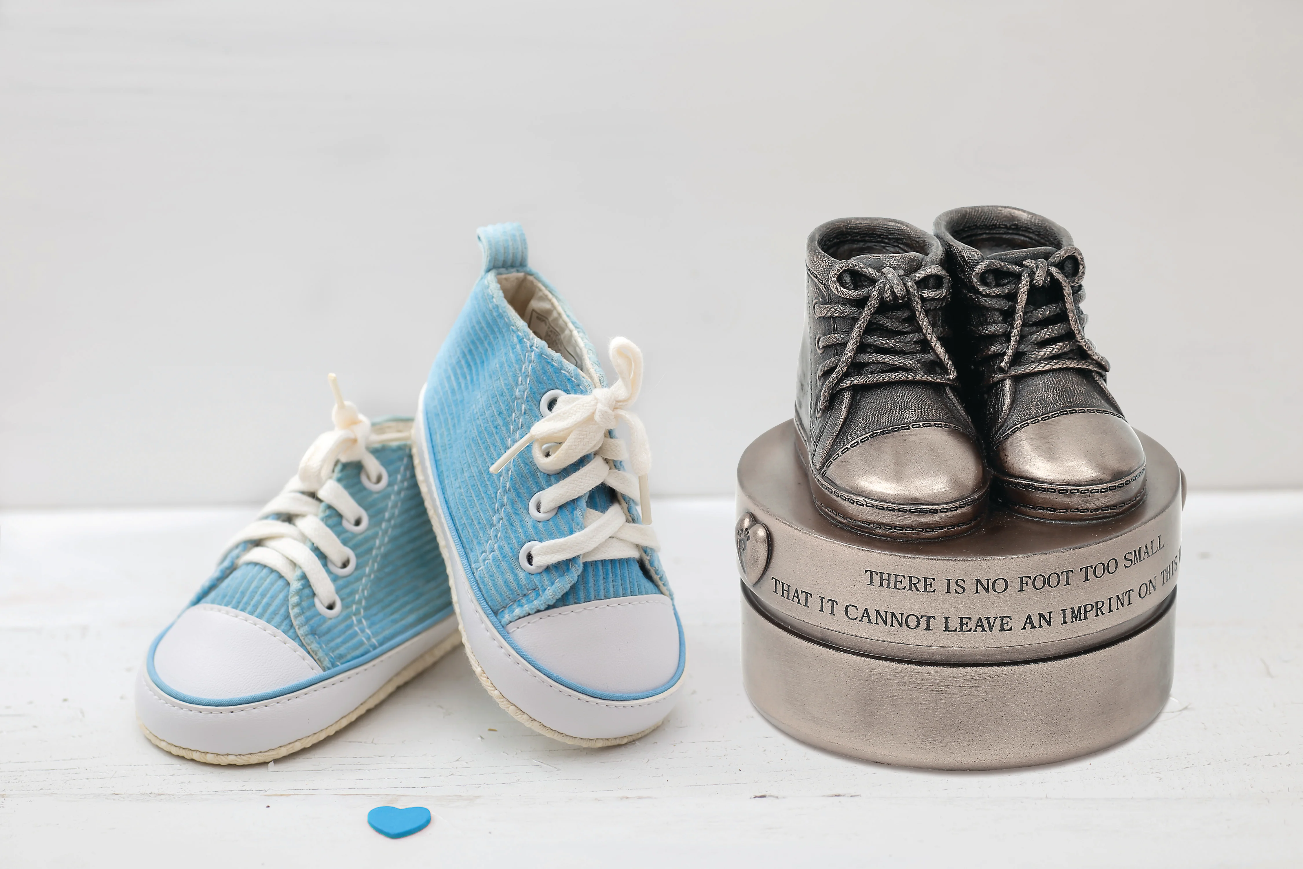 Baby Boy Booties Trinket Box - Image 3