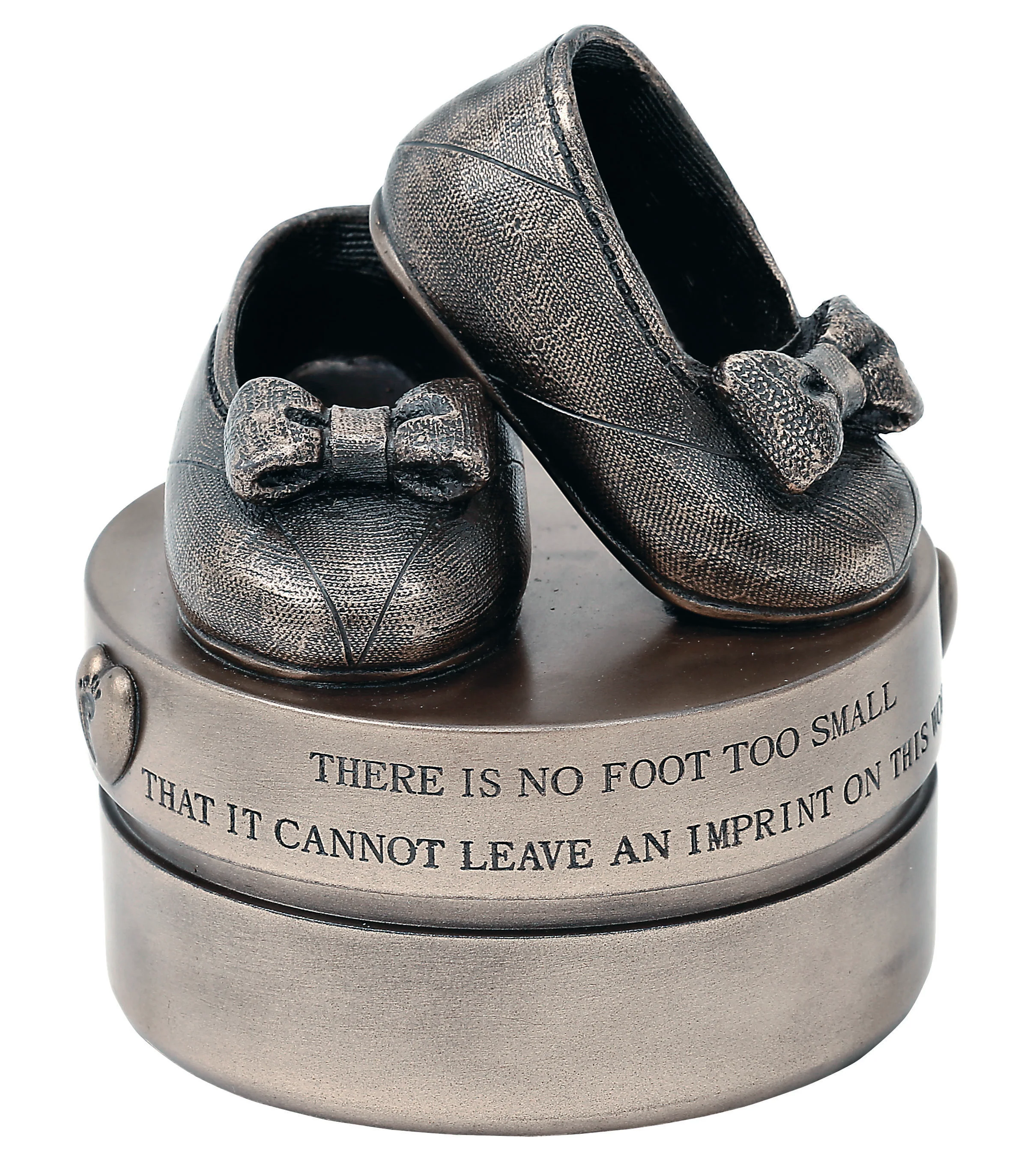 Baby Girl Booties Trinket Box