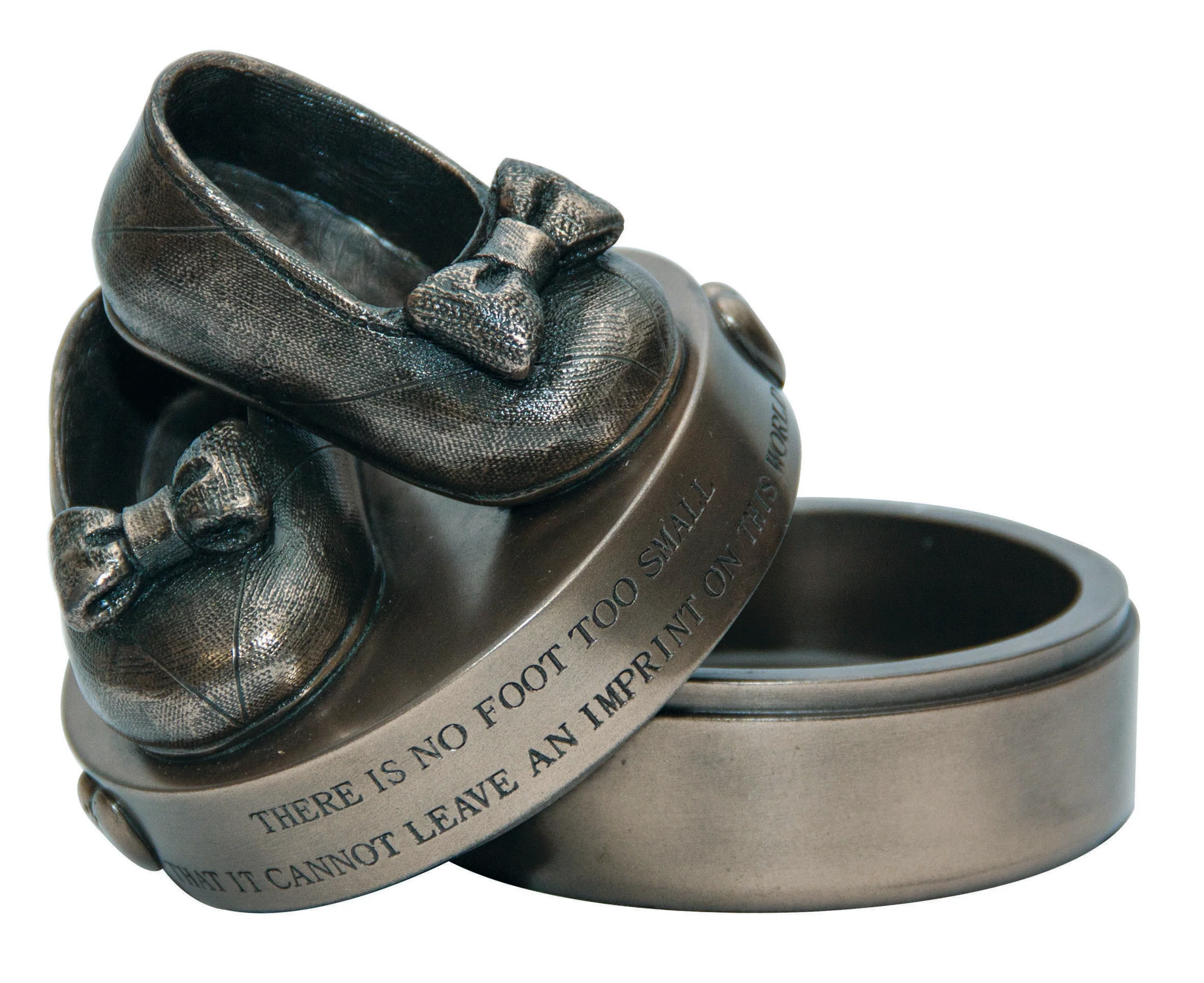 Baby Girl Booties Trinket Box - Image 2