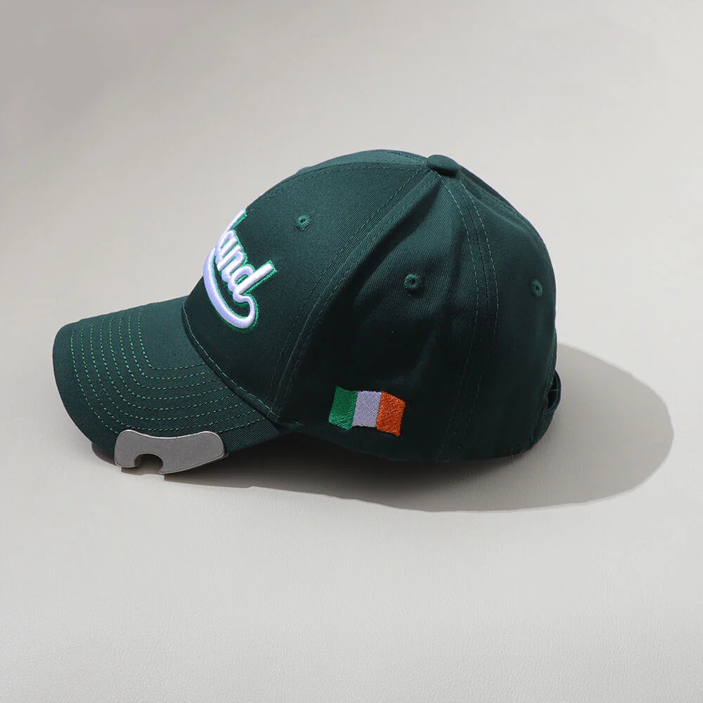 Baseball Cap With Bottle Opener Green - Image 3
