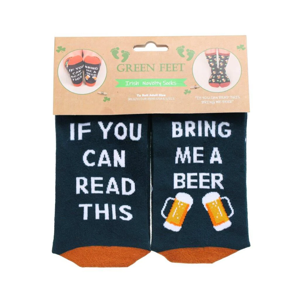 Beer Socksnavy & Orange - Image 3