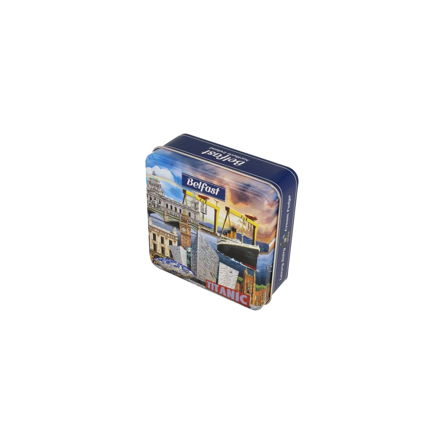 Belfast Montage Dairy Cream Fudge Tin 100g