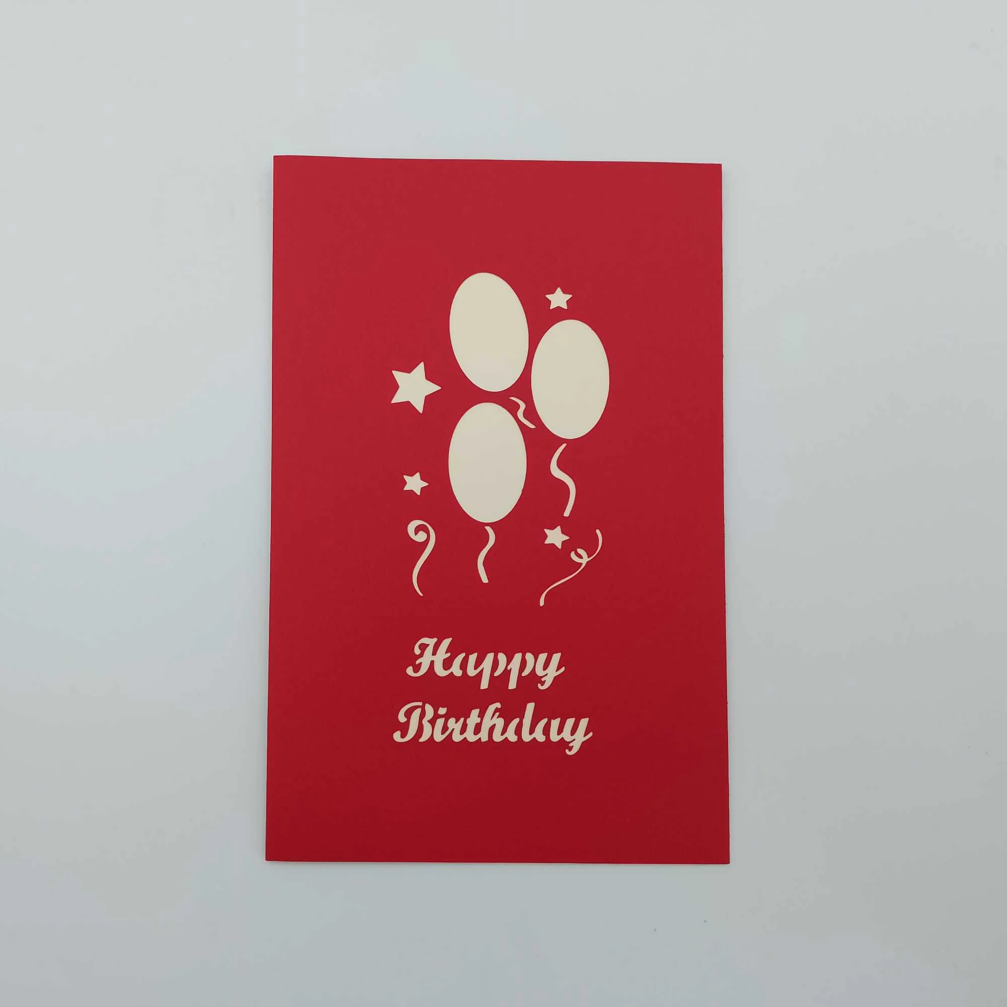 Birthday Balloon Box Pop-up Card - Image 2