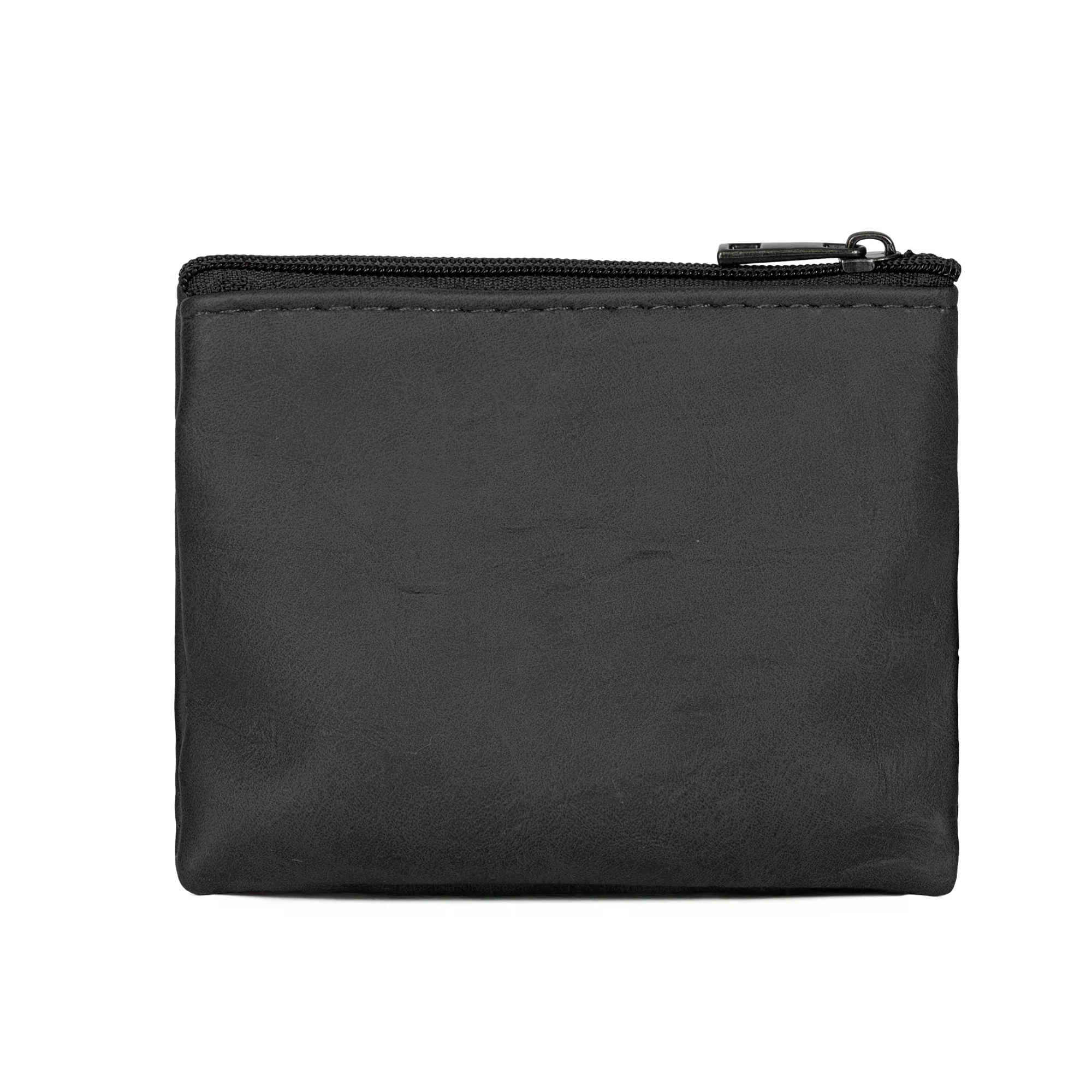 Celtic Crafts Ireland Black Leather Zip Coin Purse - Image 3