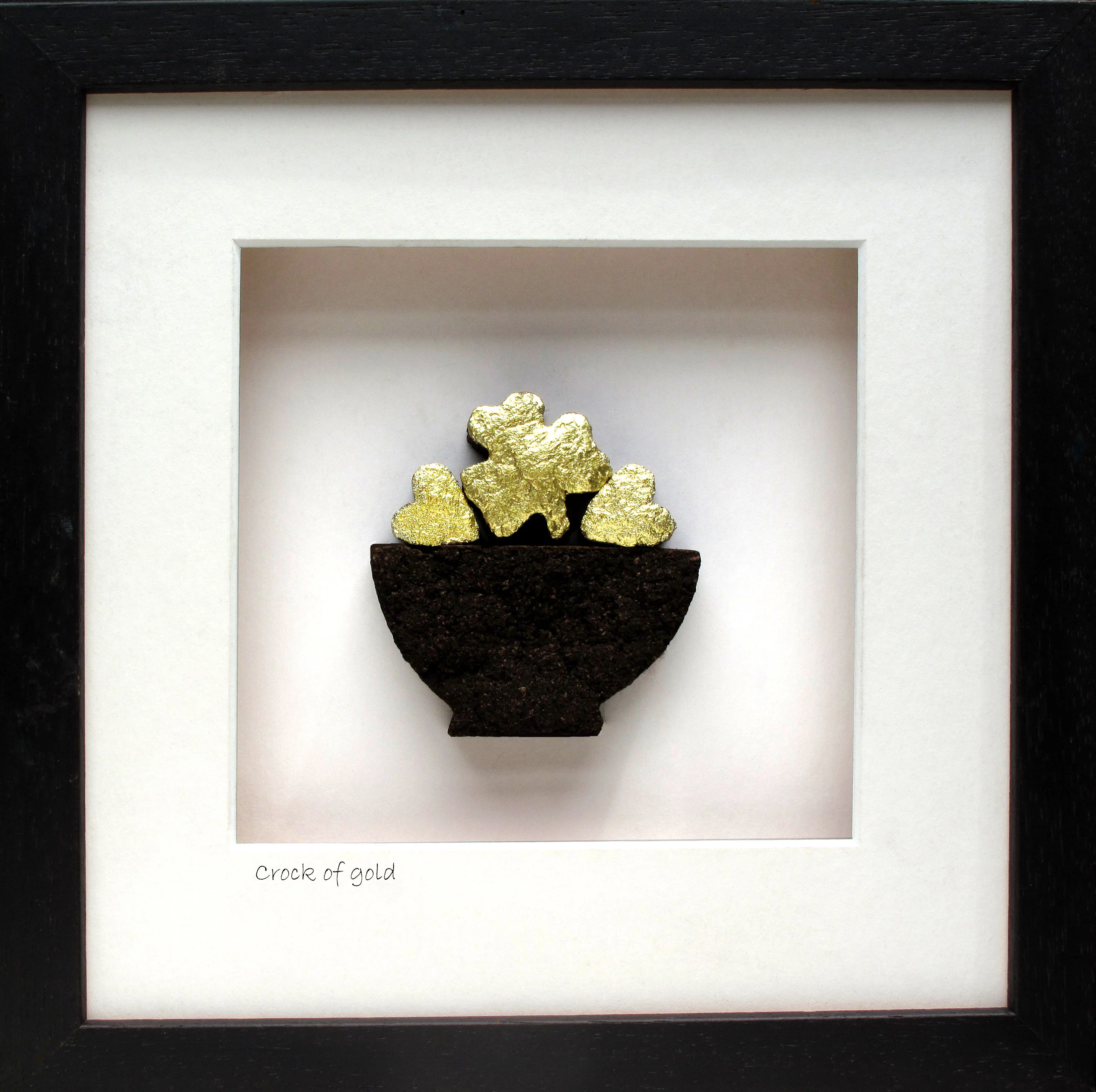 Bog Buddies Crock Of Gold Framed