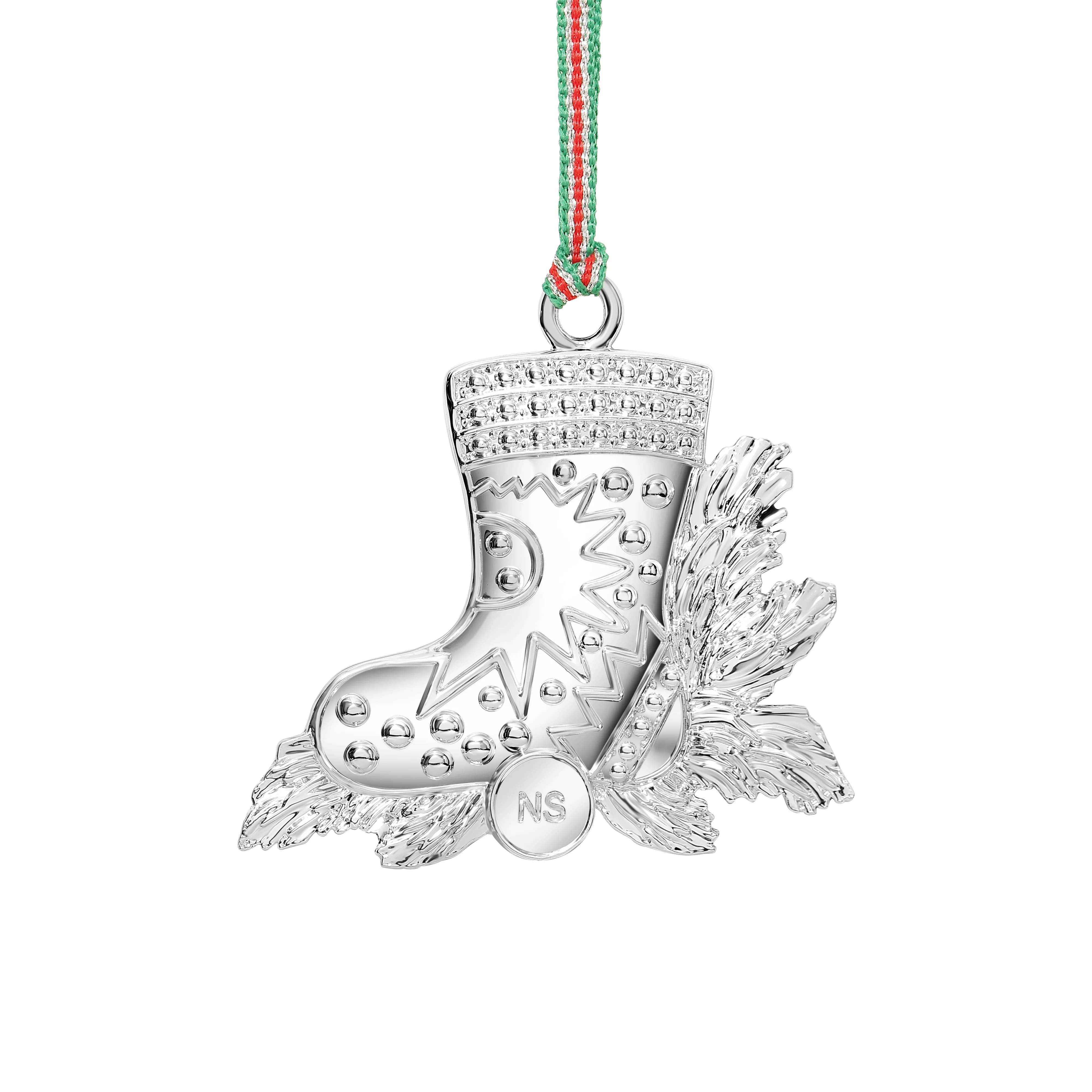 Boots With Red Stones Tree Decoration - Image 2