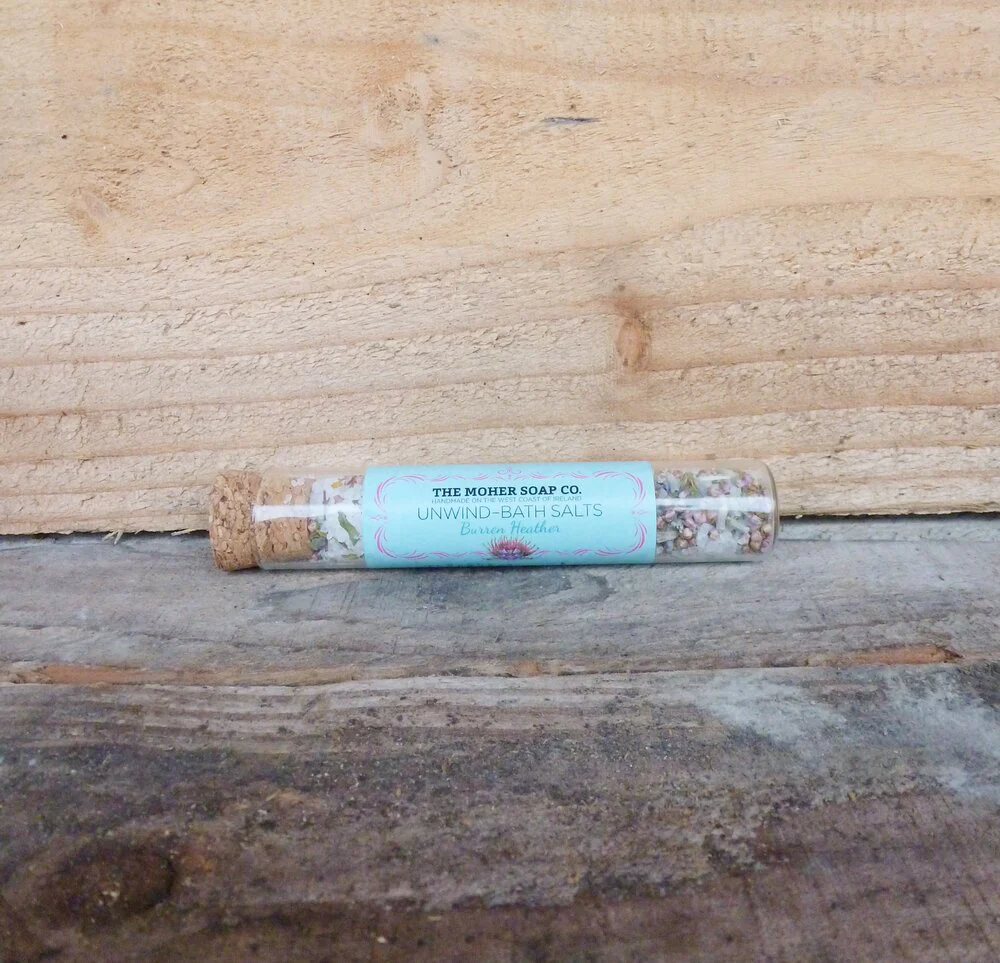 Burren Heather Bath Salts Vial 20 g