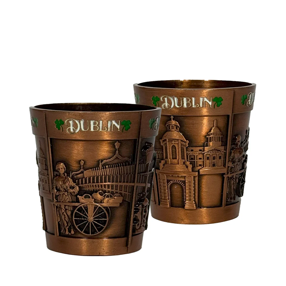 Carrolls Dublin Metal Shot Glass - Image 2
