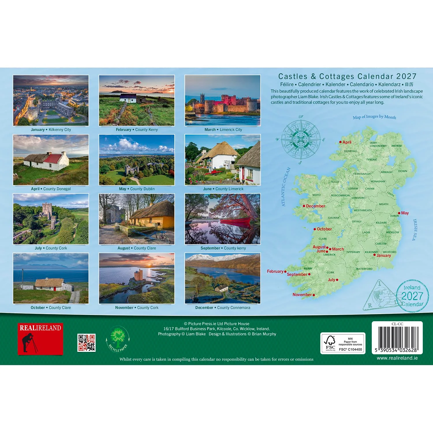 Castles & Cottages Calendar 2027 - Image 3