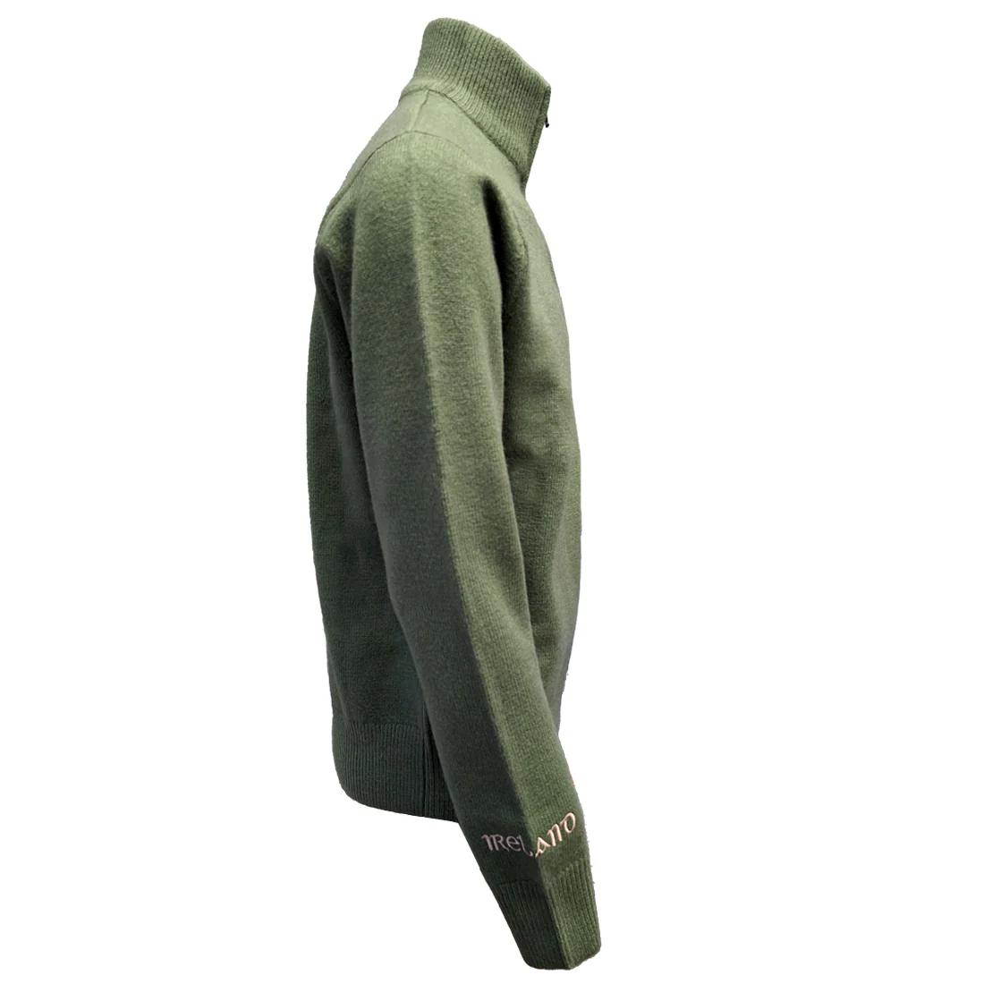 Celtic Knot Sage 1/4 Zip Jumper - Image 6