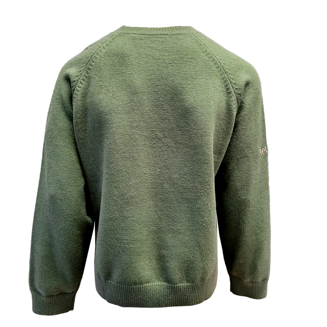 Celtic Knot Sage Crew Neck Jumper - Image 6