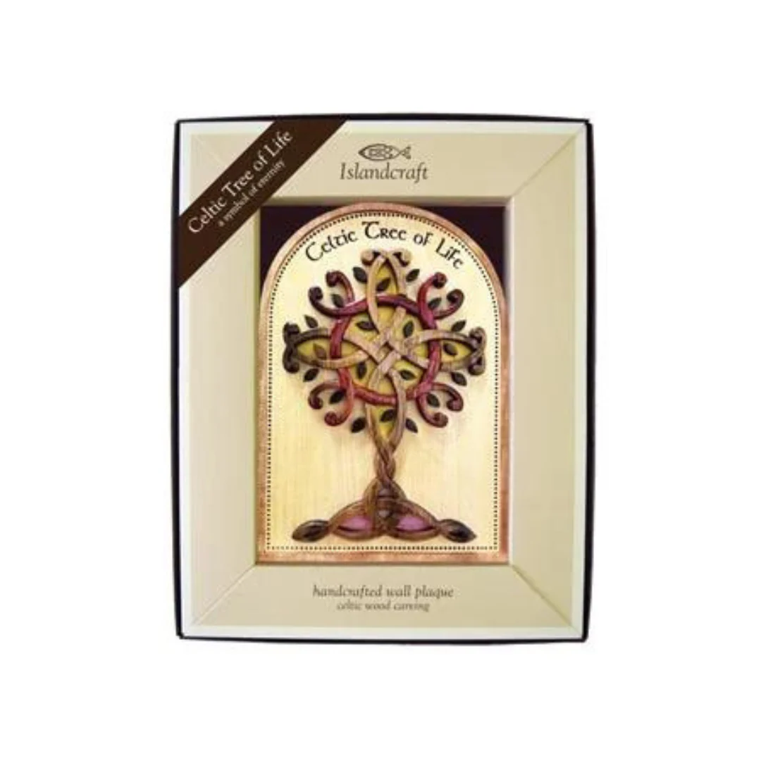 Celtic Tree Of Life Wooden Wall Plaque - Image 2