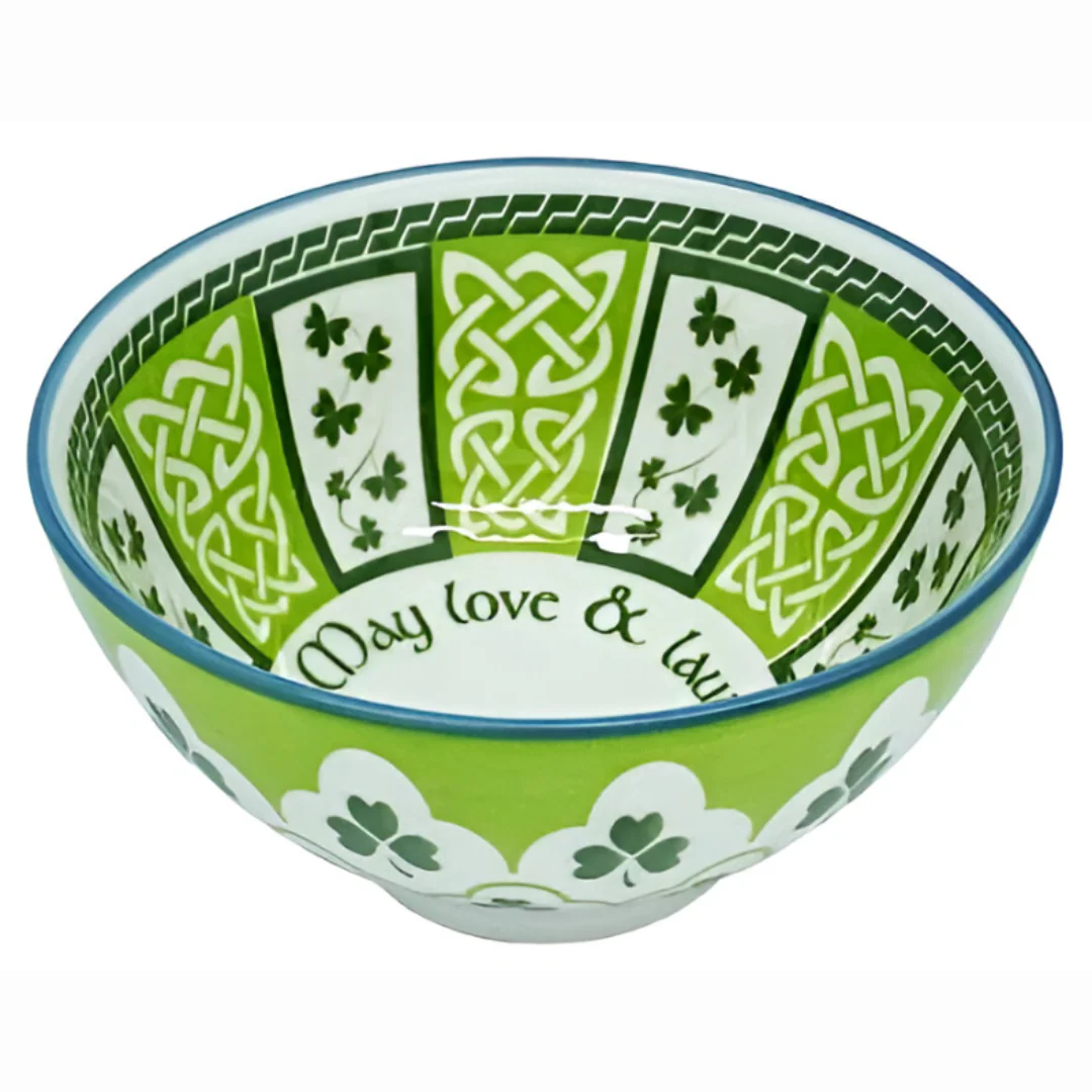 Ceramic Irish Blessings Bowl