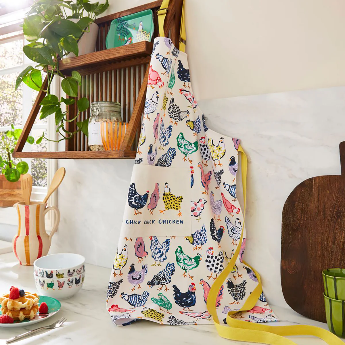 Chick Chicken Cotton Apron - Image 2