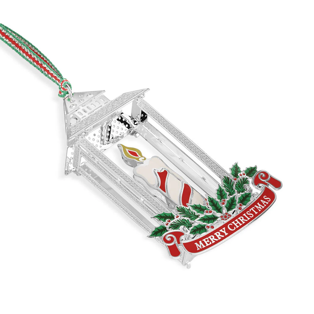 Christmas Lantern Tree Ornament - Image 2