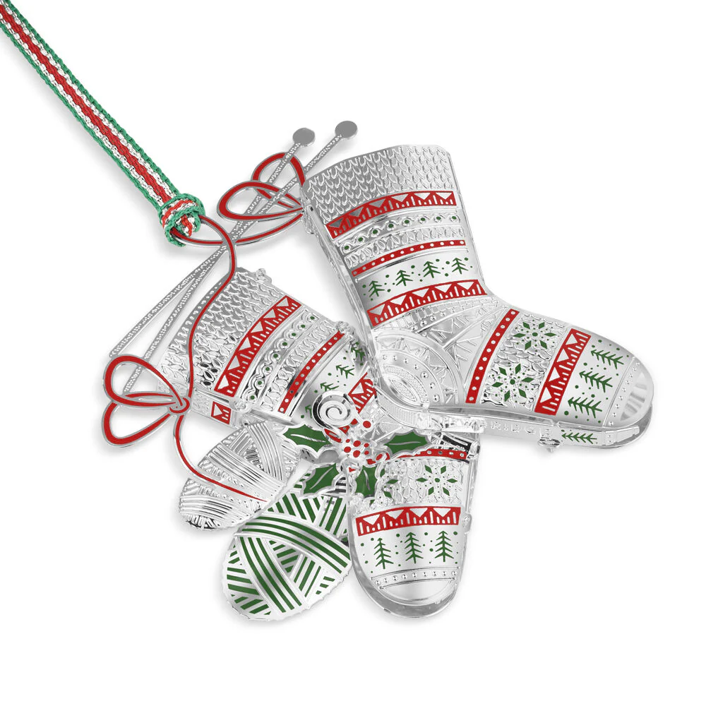 Christmas Stockings Tree Ornaments - Image 2