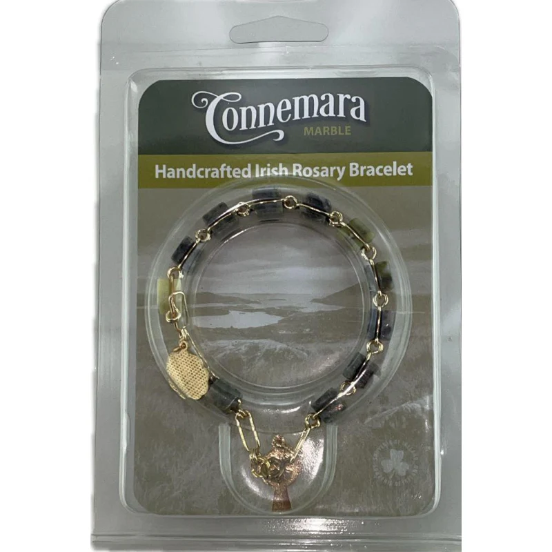 Connemara Marble Rosary Bracelet - Image 2