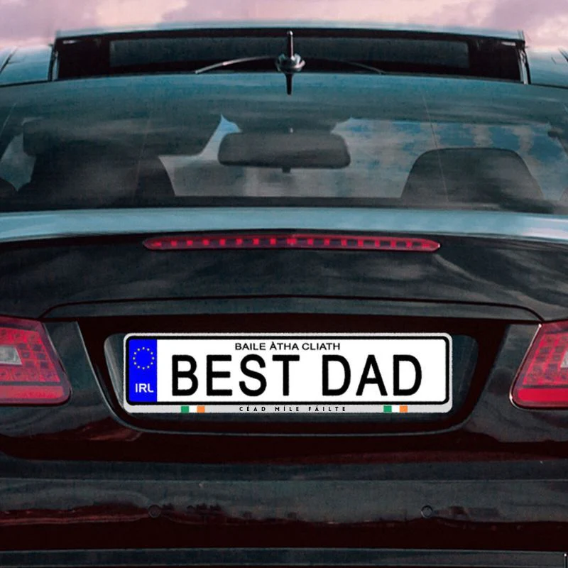 Customise Your Own Ireland Car Reg Plate - Image 3