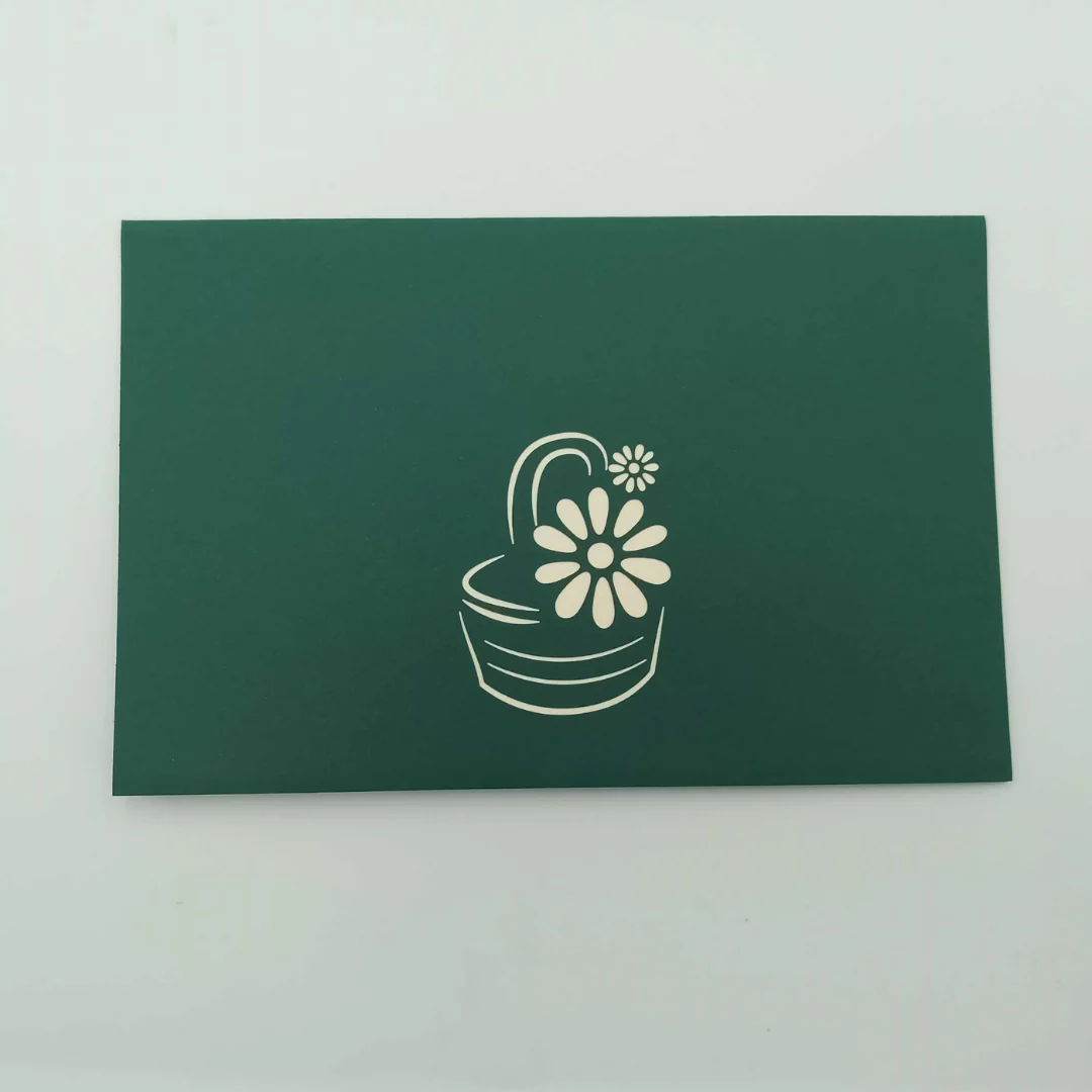 Daisy Bouquet Pop-up Card - Image 3