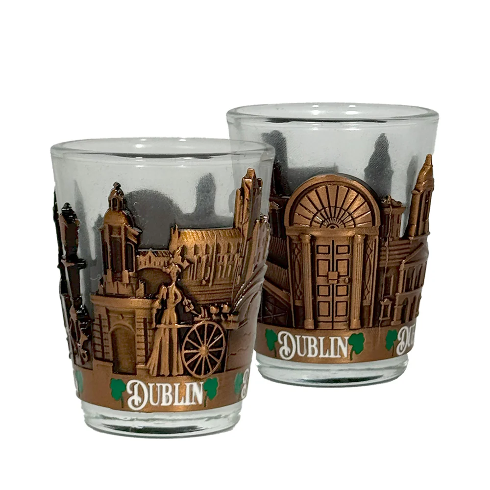 Dublin Metal & Glass Shot Glass - Image 2