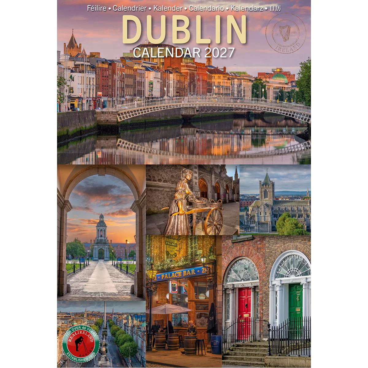 Dublin Slim Calendar 2027