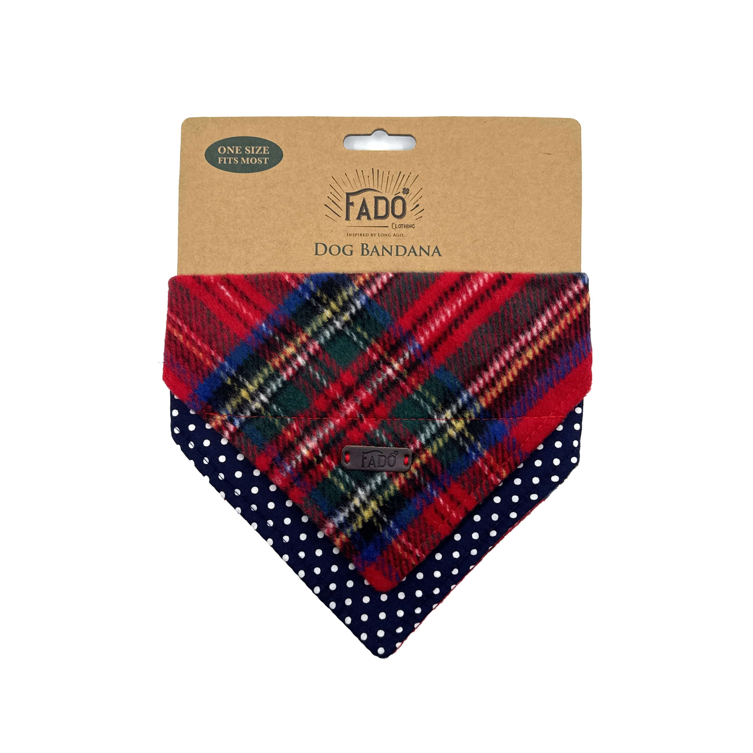 Fado Tartan Royal Stewart Dog Bandana - Image 2
