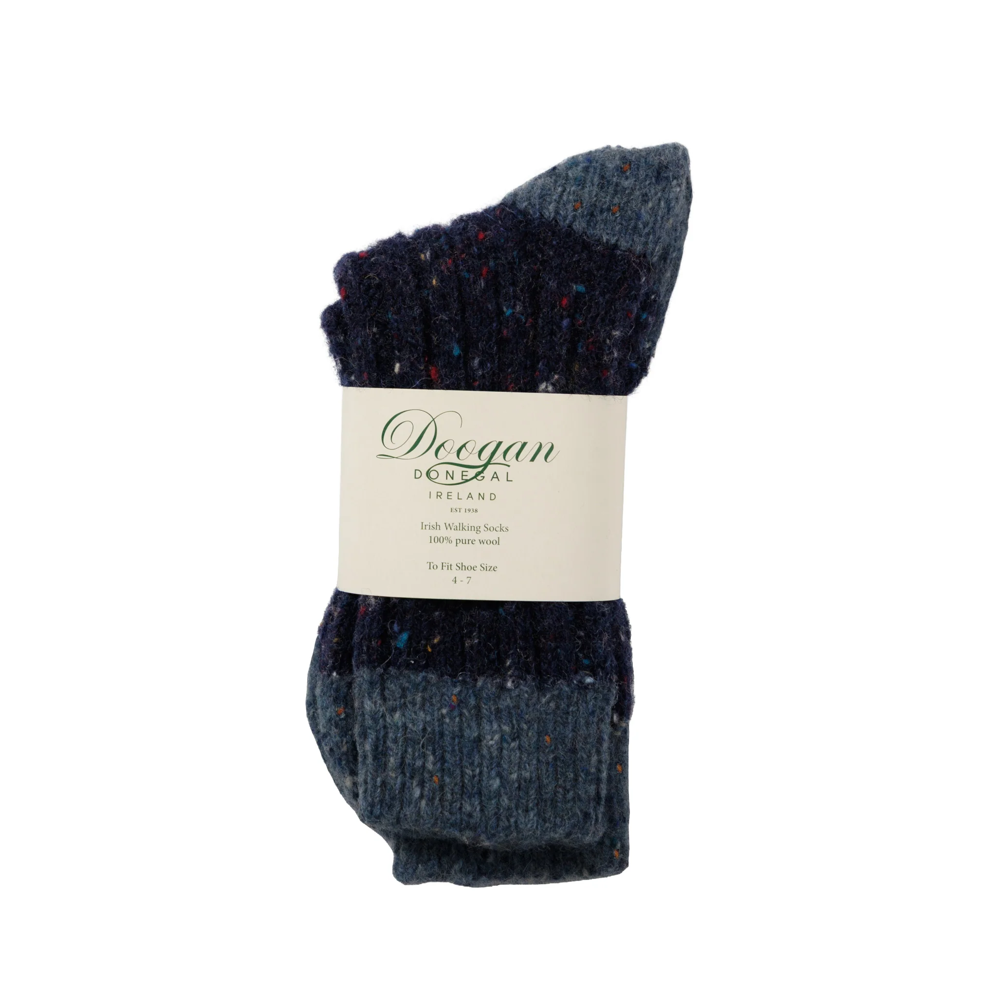 Flecked Navy Socks - Image 2