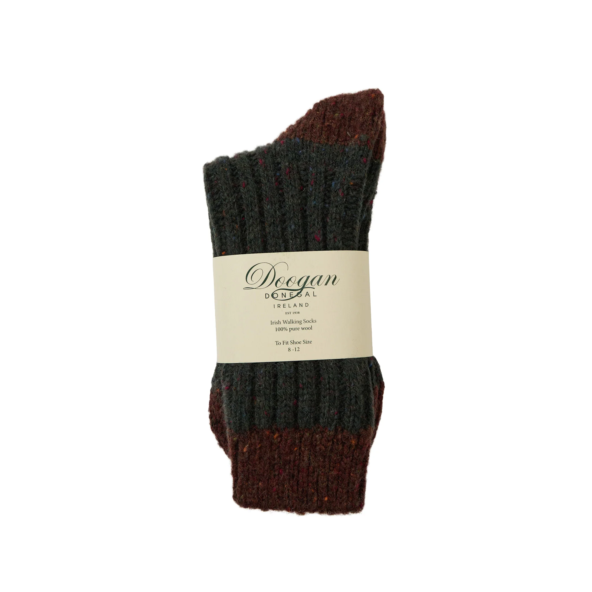 Flecked Two Toned Green Acre Socks - Image 2