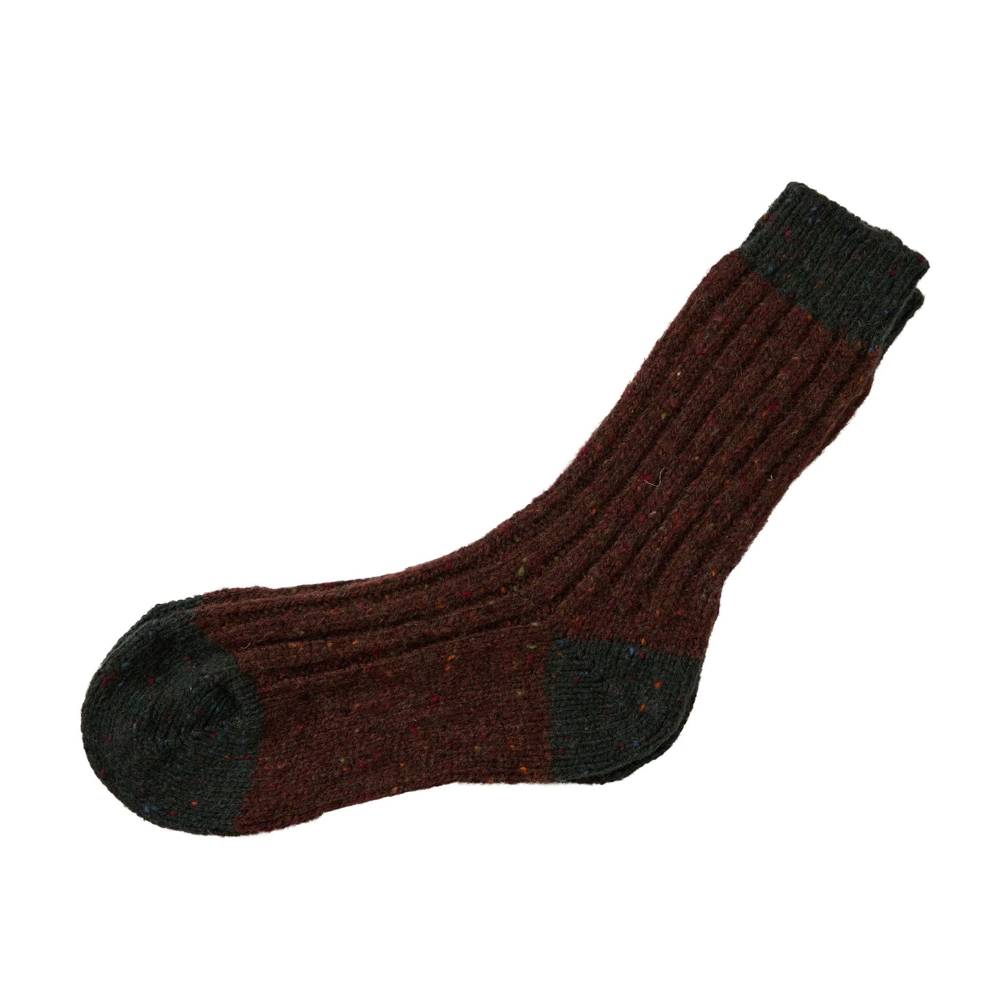 Flecked Two Toned Heather Socks