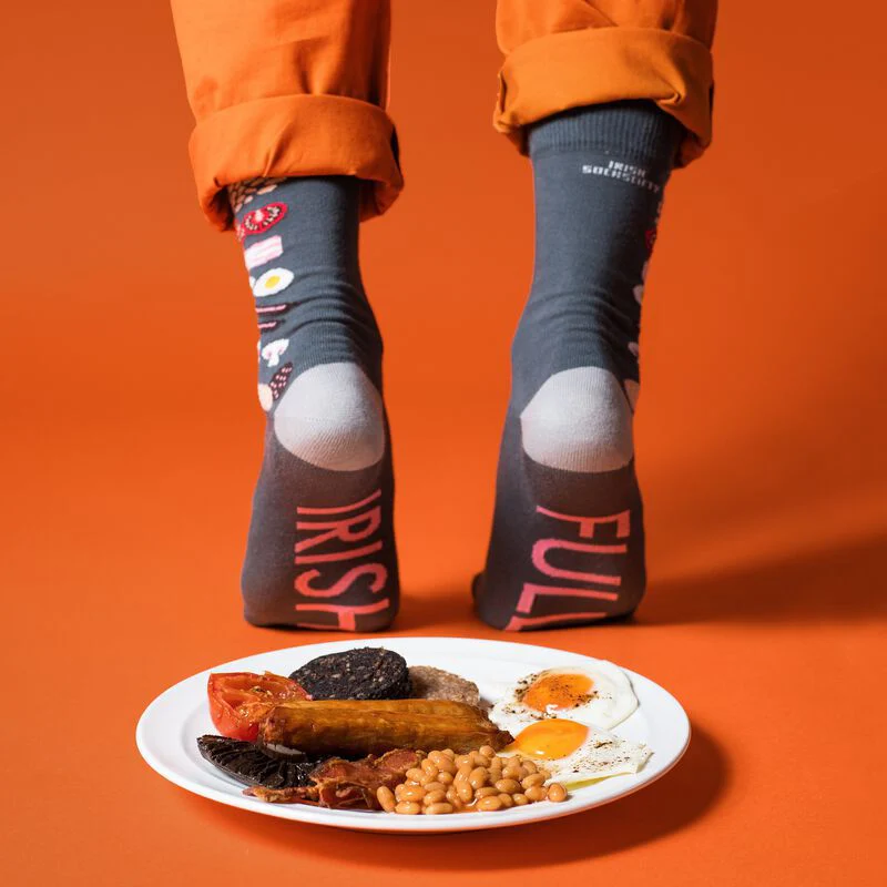 Full Irish Breakfast Design Socks - Image 2