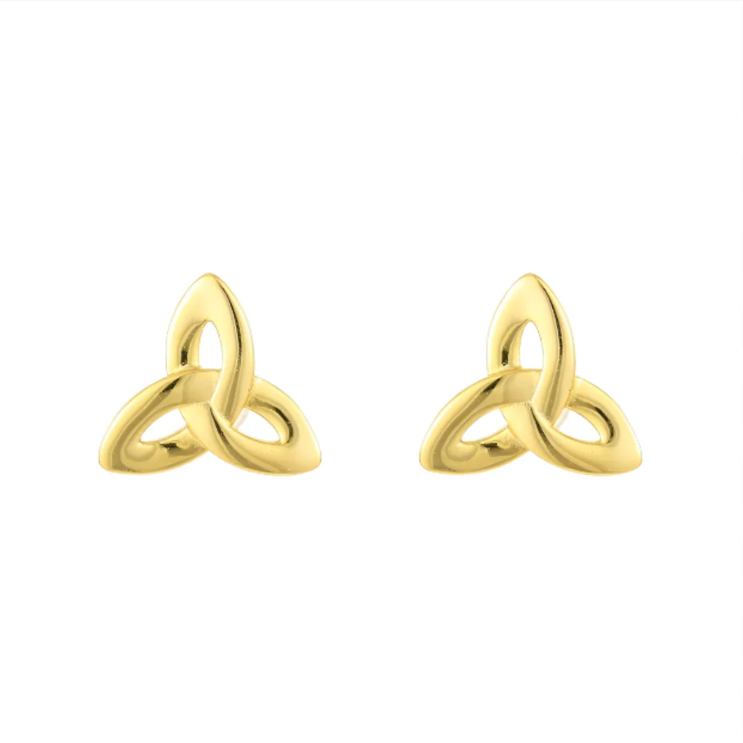 Gold Vermeil Trinity Earrings