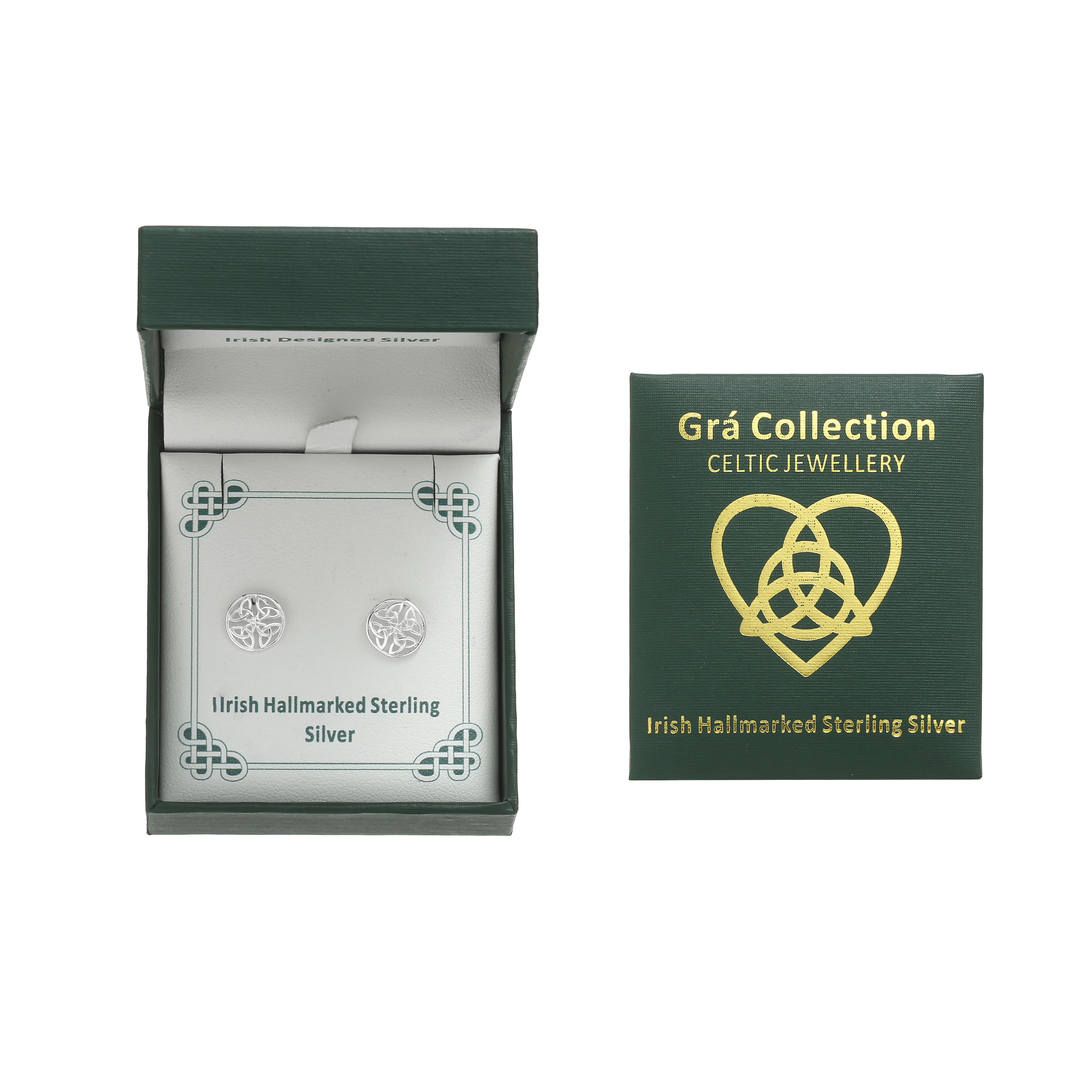 Grá Collection Trinity Knot Necklace Sterling Silver - Image 3
