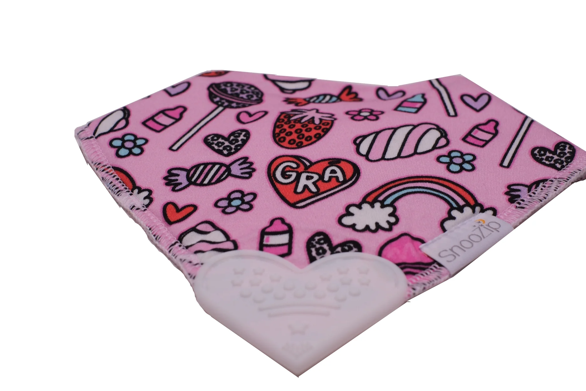 Grá Teething Bib - Image 3