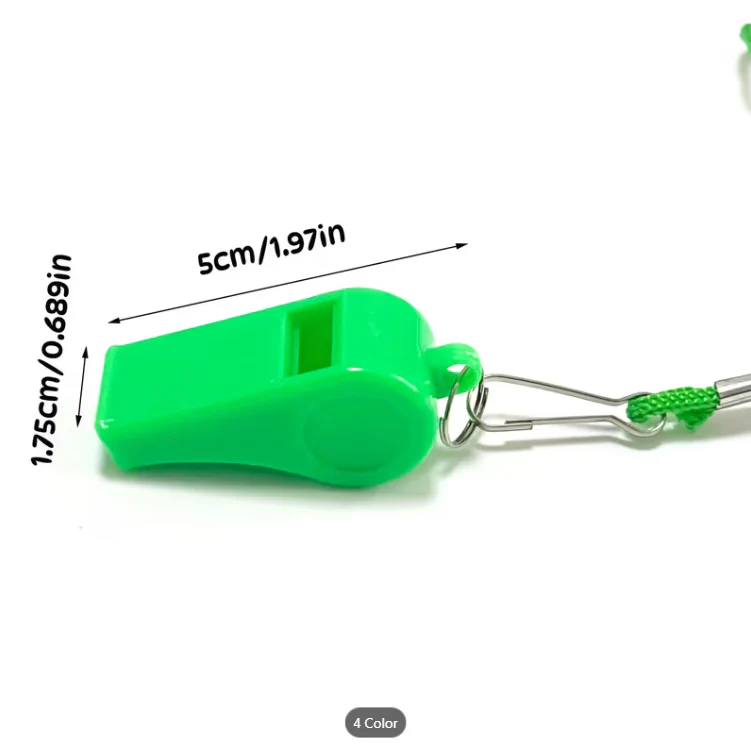 Green ABS Whistle - Image 2
