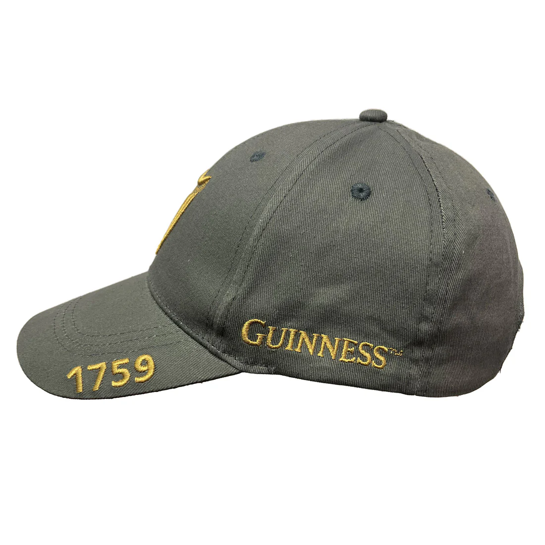 Guinness 1759 Harp Charcoal Baseball Cap - Image 2