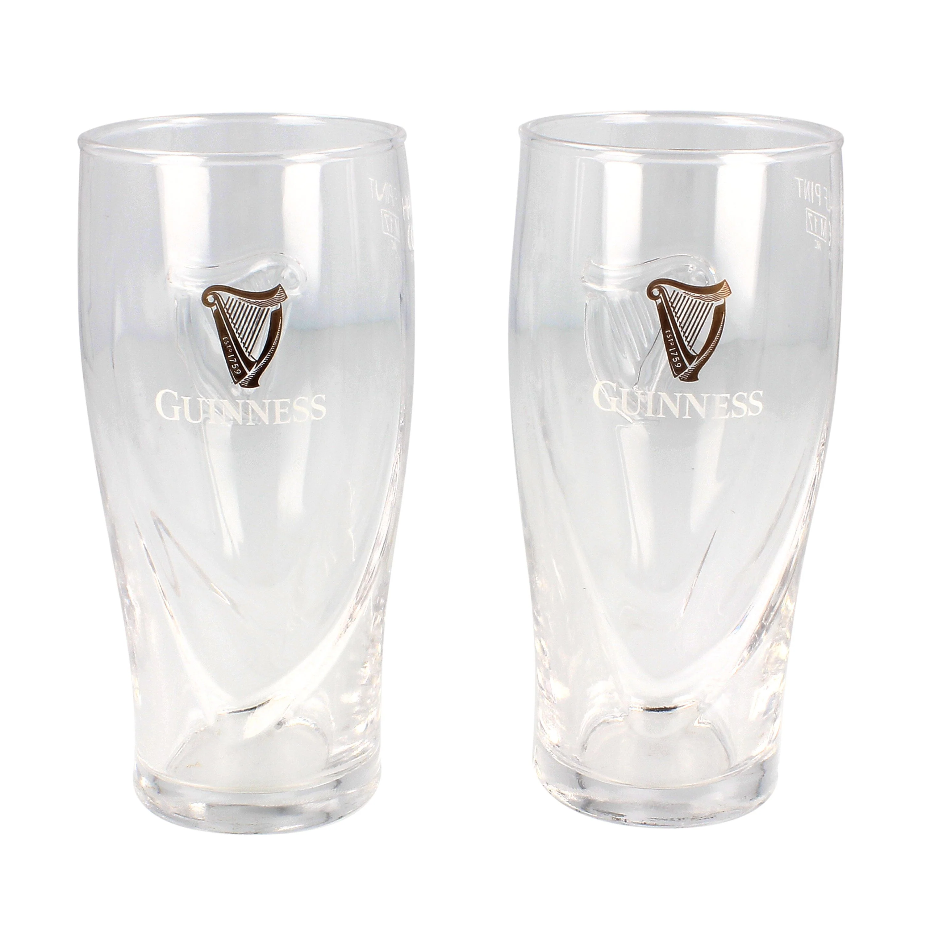 Guinness 2 Pack 1/2 Pint Glass Set - Image 2