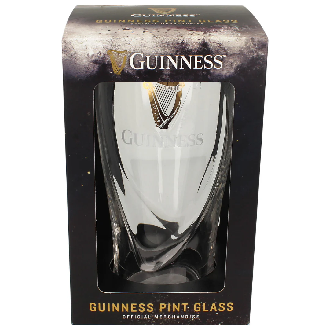 Guinness 540ml Pint Glass With Engraving & Gift Box - Image 7