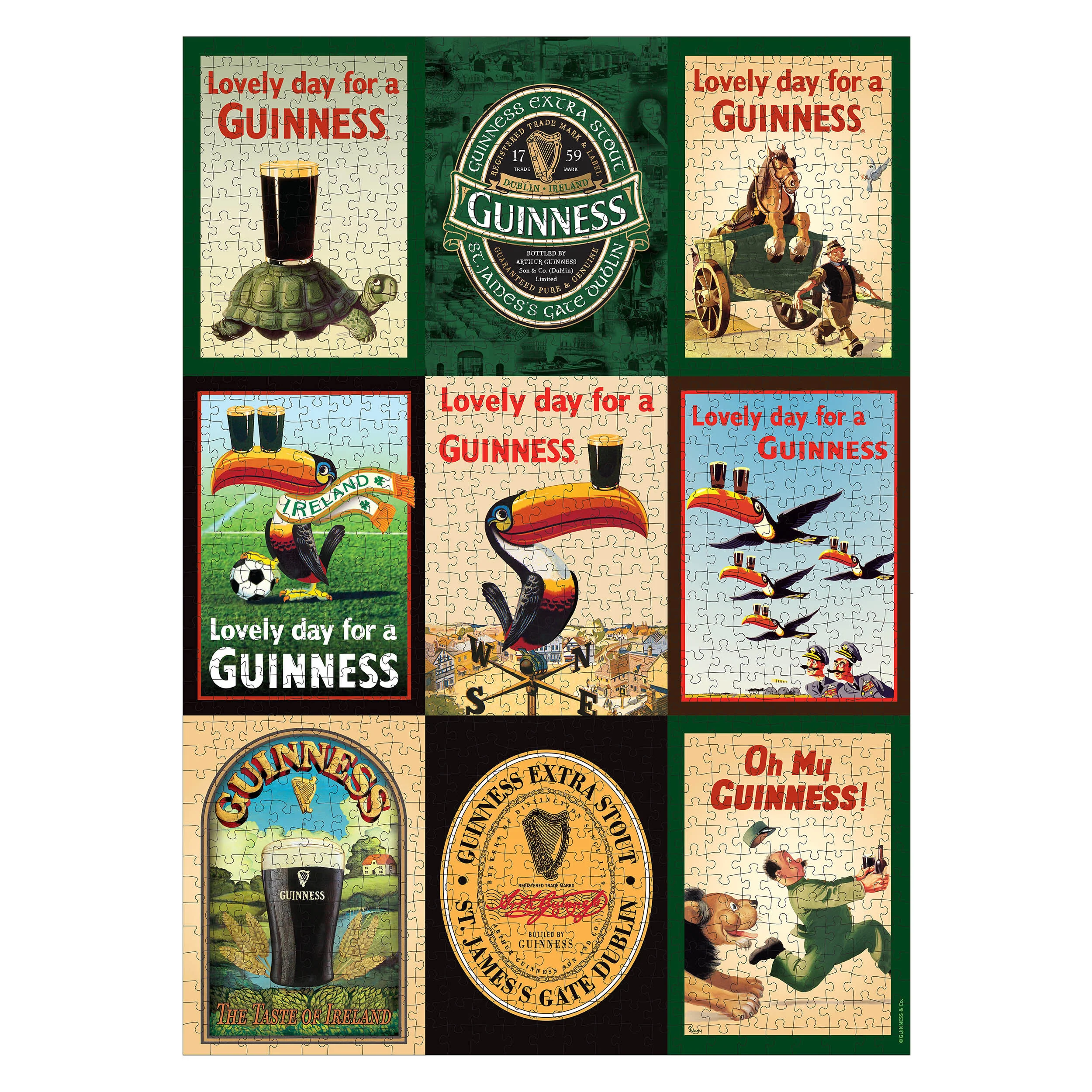 Guinness 9 Image 1000 Pieces Jigsaw Puzzle - Image 2