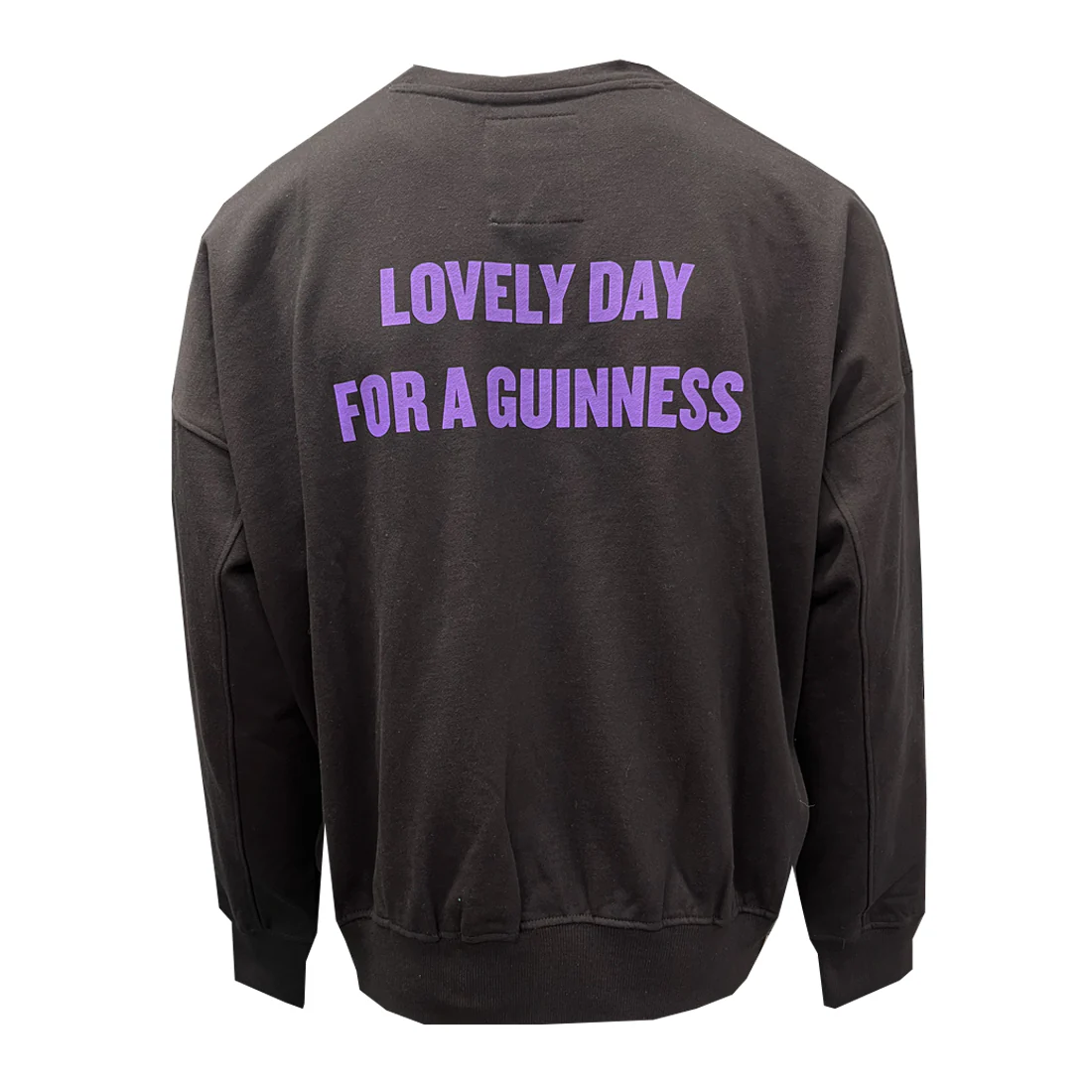 Guinness Black and Purple Premier League Sweatshirt - Image 3