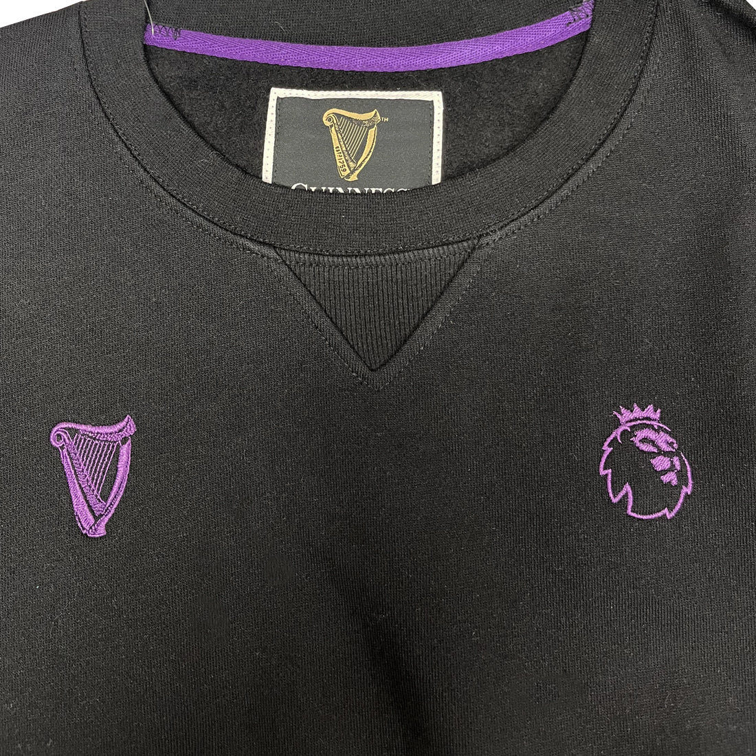 Guinness Black and Purple Premier League Sweatshirt - Image 5