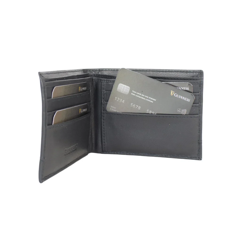 Guinness Black Leather Wallet - Image 4