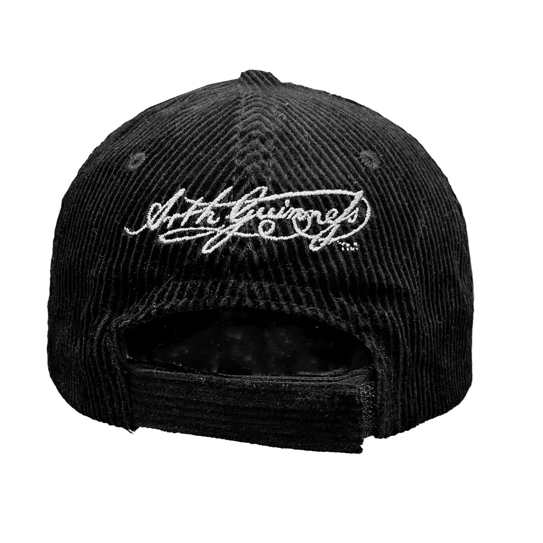 Guinness Black Trademark Cord Baseball Cap - Image 3