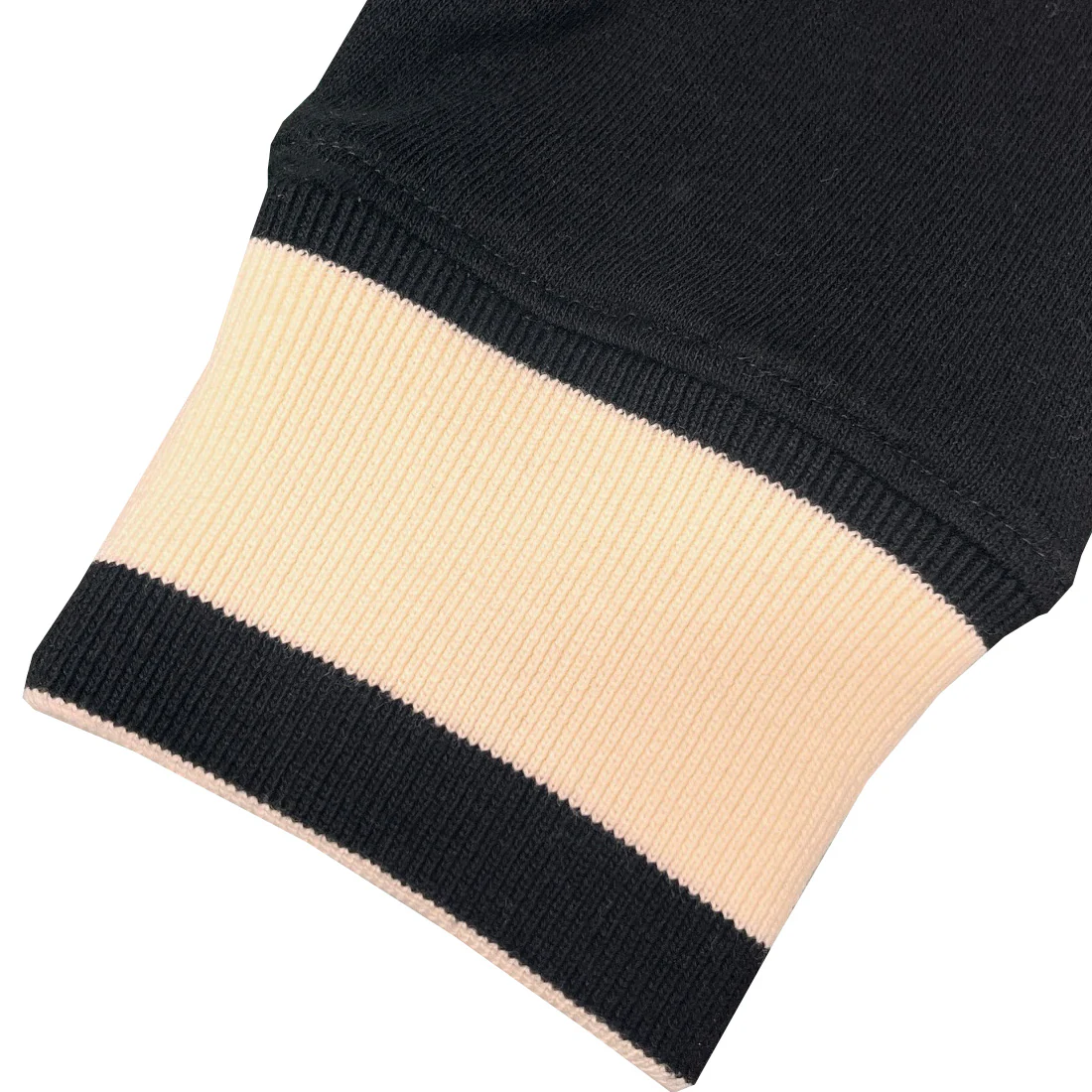 Guinness Cream & Black Smiley Pint 1/4 Zip Top - Image 6