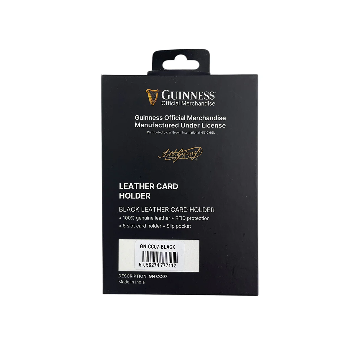 Guinness Credit Card Holder Slip Wallet - Image 4