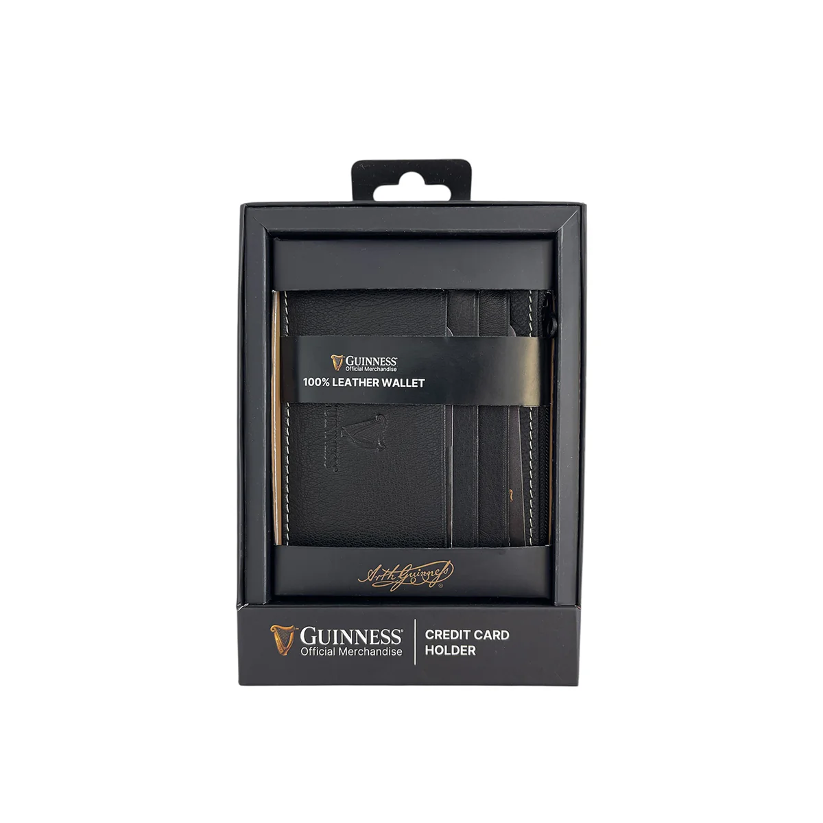 Guinness Credit Card Holder With Zip Pocket - Image 4