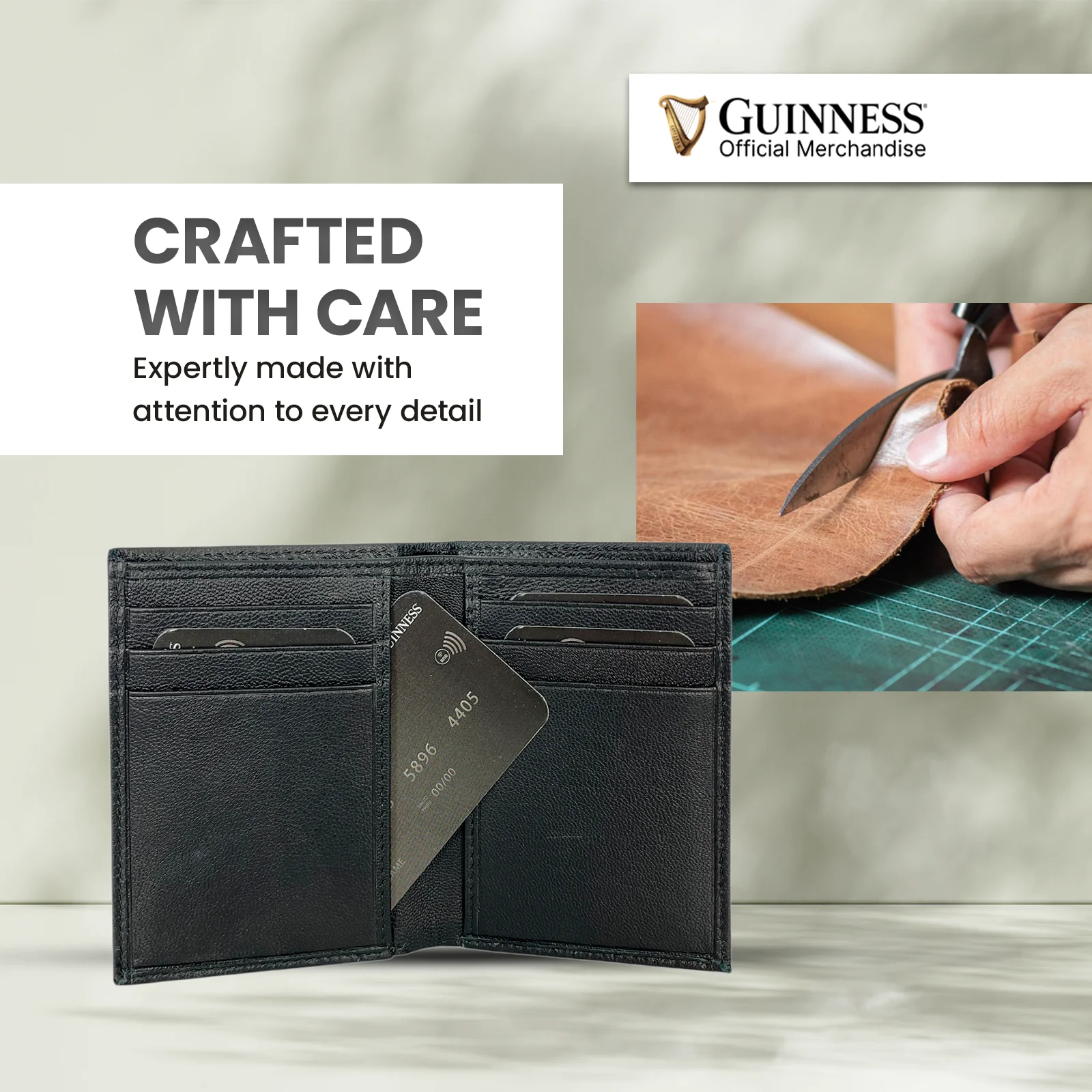 Guinness Credit Card Wallet 6 Slots Portrait - Image 3