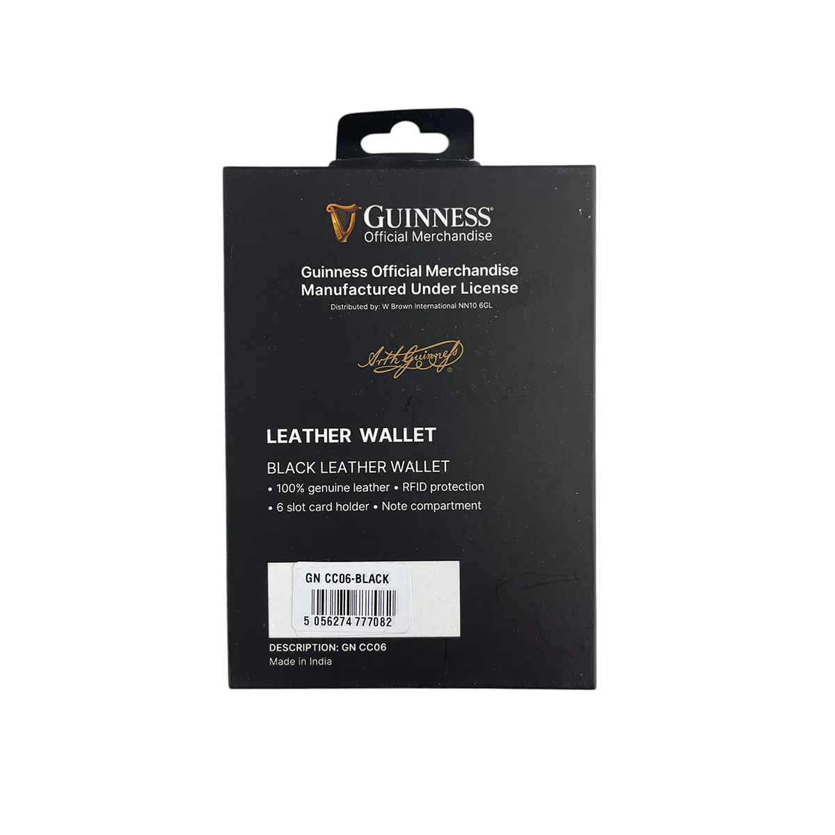 Guinness Credit Card Wallet 6 Slots Portrait - Image 6